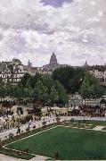 Claude Monet Garden of the Princess Sweden oil painting artist